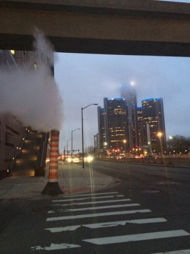 Foggy Detroit for ACI 2014