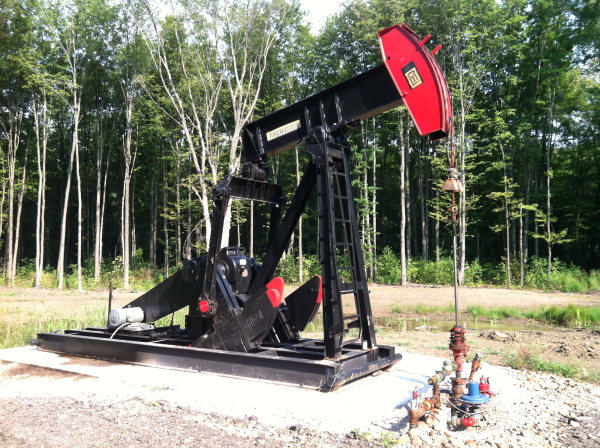Brand new oil and gas well in Mantua OH-