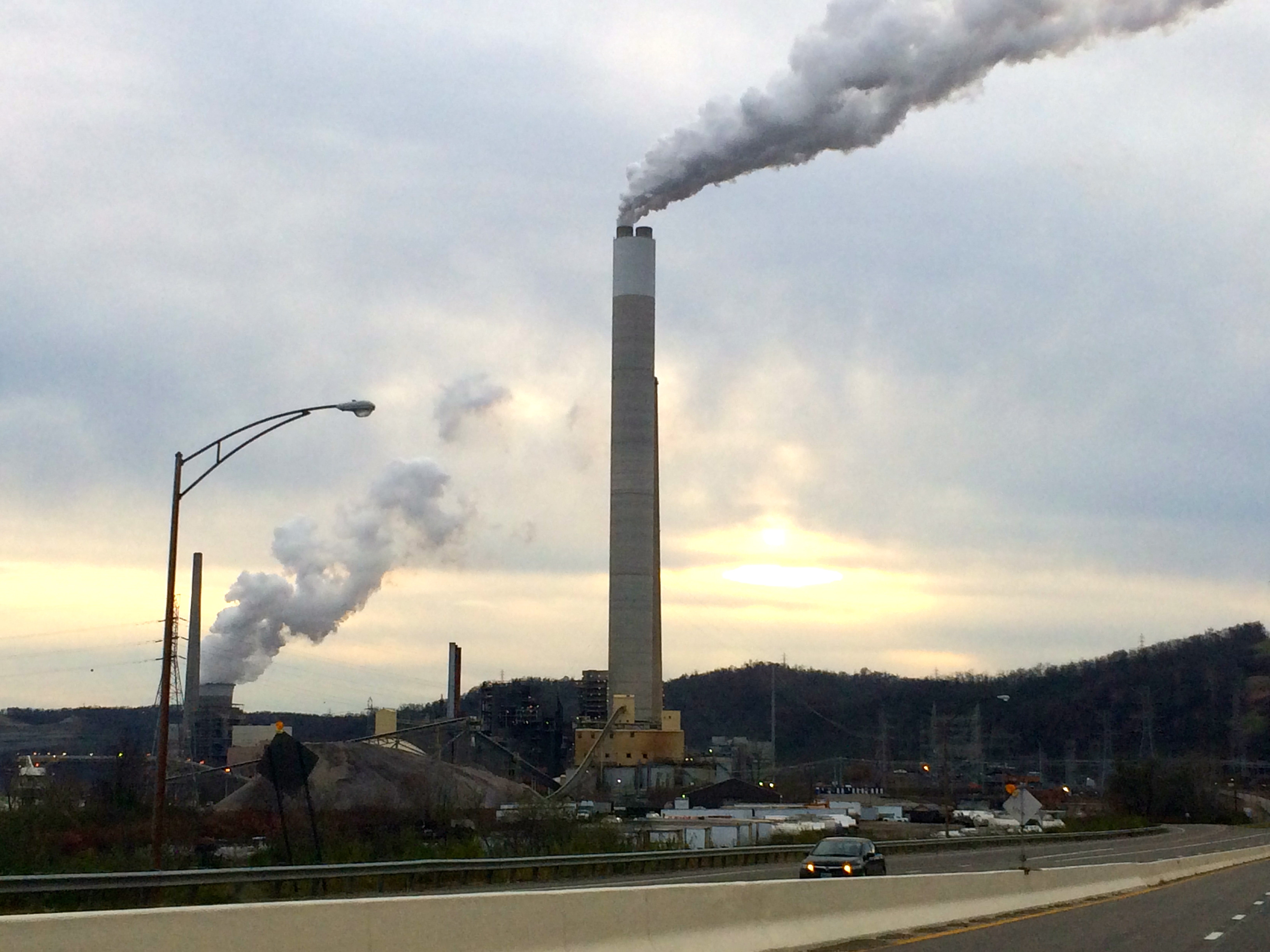 Coal Power Plant on Route 7 in Ohio
