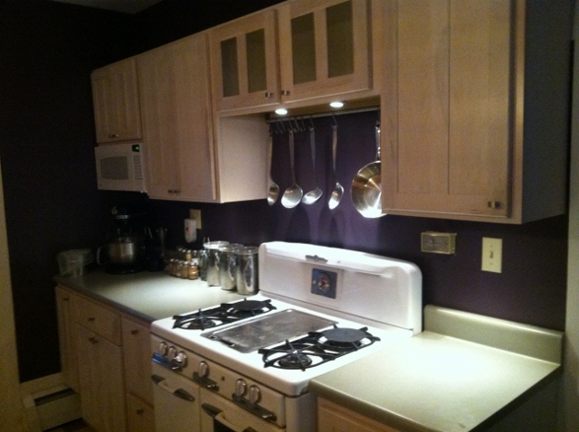 Kitchen After LEDs Were Installed