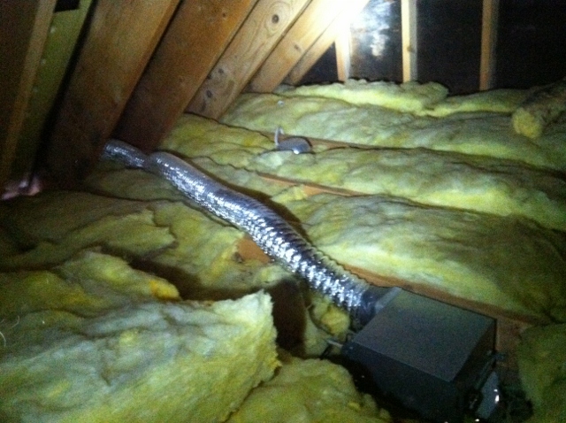 R-30 Fiberglass Batts (Rolled) Insulation In A New Addition