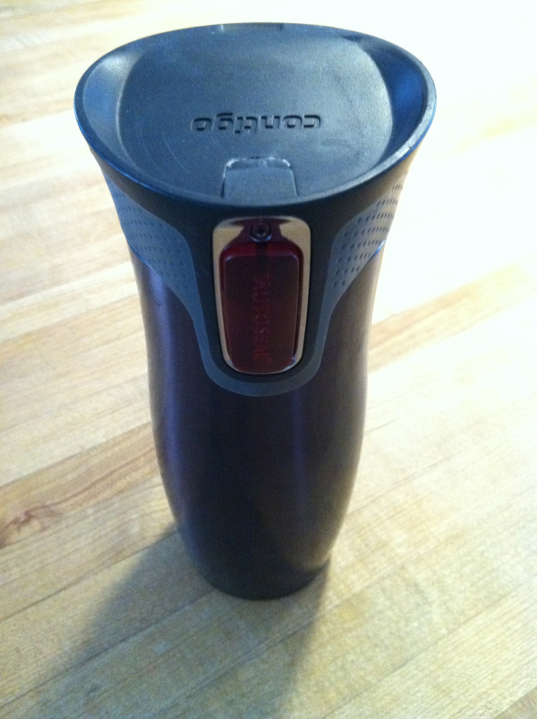 My favorite coffee mug, a Contigo, is a great example of insulation and air sealing working together
